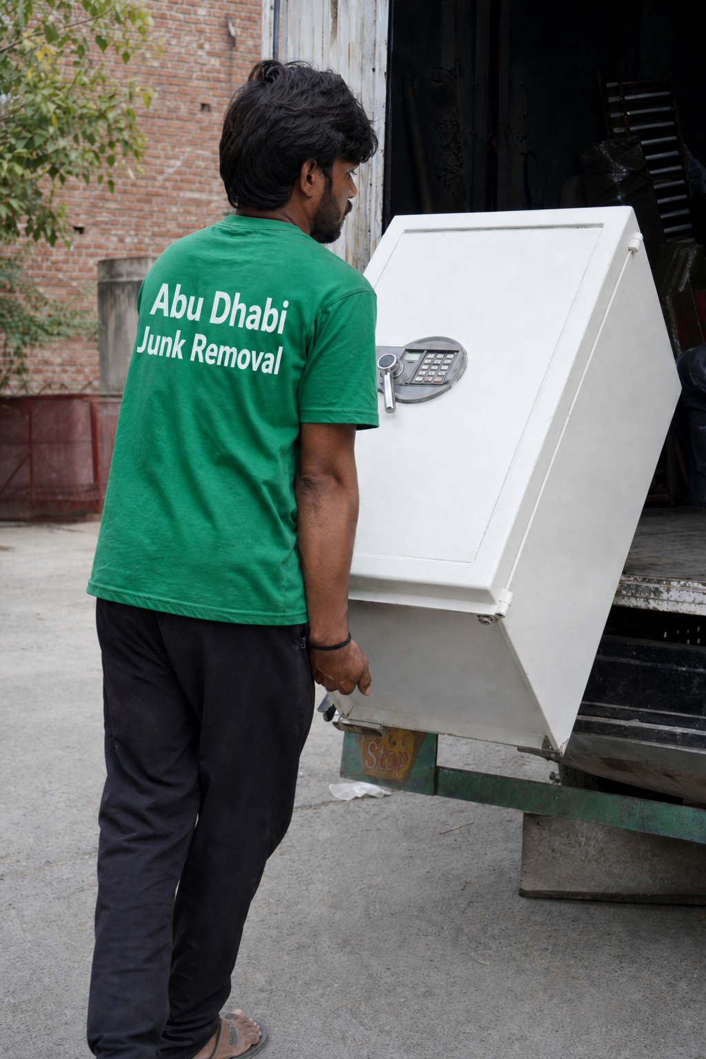 Abu Dhabi Junk Removal team at work 6